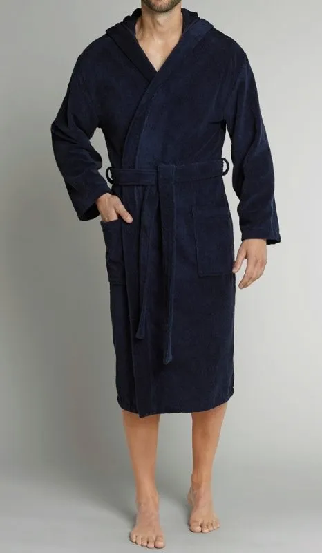 SCHIESSER Men Frottee Bathrobe SCHIESSER Men Frottee Bathrobe