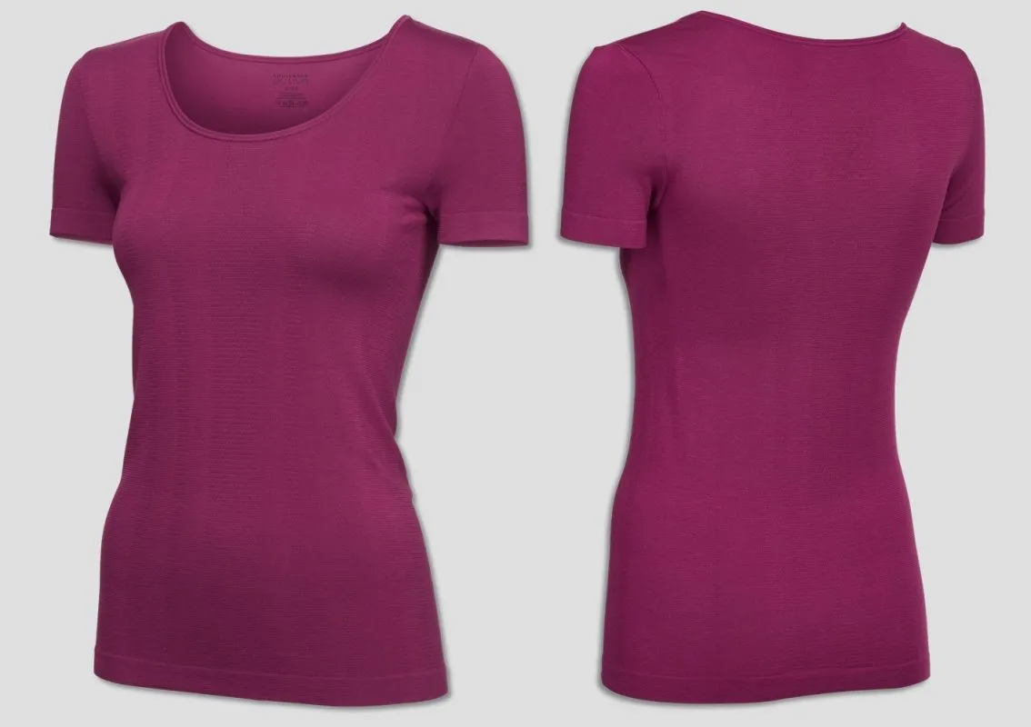 Ladies Shirt 1/2 SCHIESSER Active Mesh Bamboo - red berry Ladies Shirt 1/2 SCHIESSER Active Mesh Bamboo - red berry
