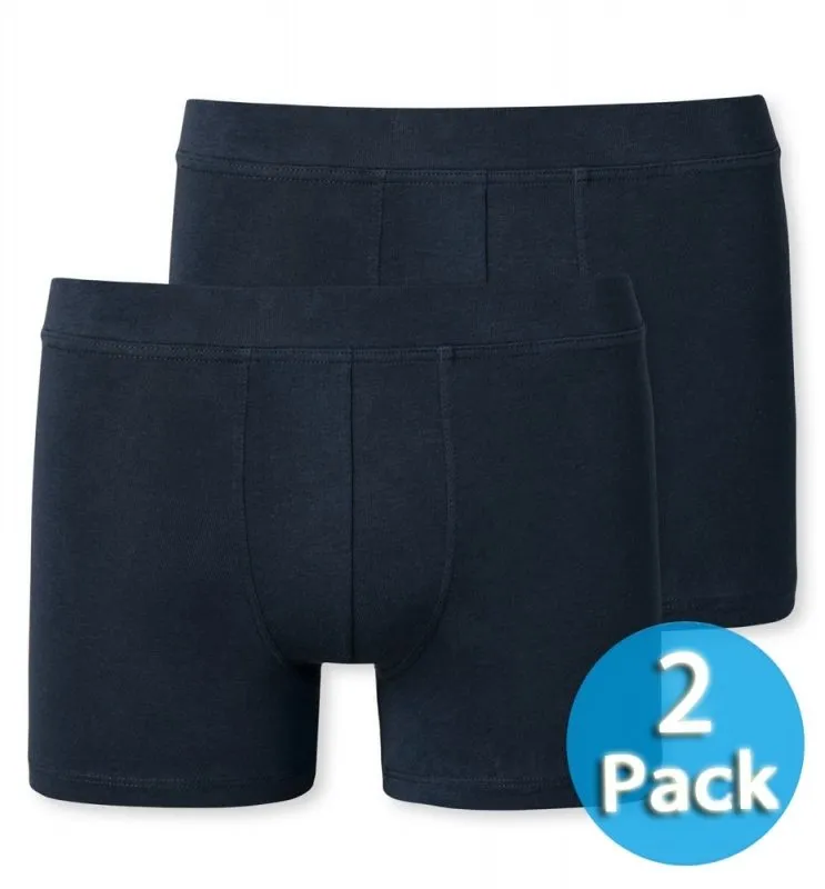 2-Pack Boxer briefs for boys Schiesser 95/5 - midnight blue 2-Pack Boxer briefs for boys Schiesser 95/5 - midnight blue