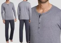 SCHIESSER Pyjama 1/1 Ebony Nr. 2