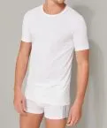 2-Pack Men's T-Shirt 1/2 SCHIESSER 95/5 - white – view 2
