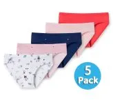 5-Pack Girls' Briefs SCHIESSER 95/5 - multicolor