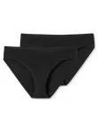 2-Pack Women's Tai-Slip Brief SCHIESSER 95/5 - black – view 3