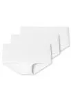 3-Pack Women's Boyshorts SCHIESSER 95/5 - white – view 3