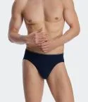SCHIESSER 95/5 Men's Supermini Briefs - dark blue – view 2