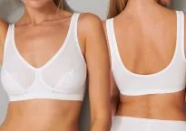 2-Pack SCHIESSER Women's Bralette 95/5 -white