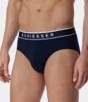 3-Pack Men's Rio Briefs SCHIESSER 95/5 - dark blue – view 4