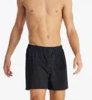 Men's Boxers SCHIESSER Cotton Casuals - black plaid – view 2