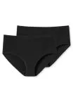 2-Pack Women's Midi Brief SCHIESSER 95/5 - black – view 3