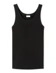 Men's Vest Top 0/0 SCHIESSER REVIVAL Friedrich - black – view 2