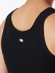 Men's Vest Top 0/0 SCHIESSER REVIVAL Friedrich - black – view 4