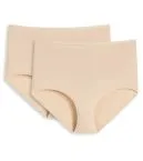 2-Pack Women's Maxi Brief SCHIESSER 95/5 - sand – view 2