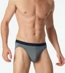 Men's Rio Briefs SCHIESSER Duality Function - navy striped – view 3