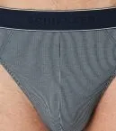 Men's Rio Briefs SCHIESSER Duality Function - navy striped – view 4