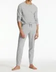 Men's Lounge Pants SCHIESSER Mix & Relax - grey-mottled – view 5