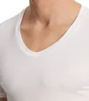 Men's T-shirt SCHIESSER Premium Modal - white – view 4