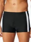 SCHIESSER Men's Aqua Swim Shorts with Leg - Black – view 4