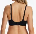 SCHIESSER Women's Soft Bra with Cups Unique Micro - Black – view 3
