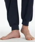 SCHIESSER Men's Long Pyjama Comfort Essentials - Dark Blue – view 6