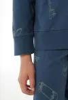SCHIESSER Boys’ Long Pyjamas Nightwear - Dark Blue – view 3