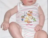 Schiesser Baby Body 0/0 The friendly Seven