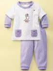 Baby Long Pyjama Schiesser Jolly Rosa