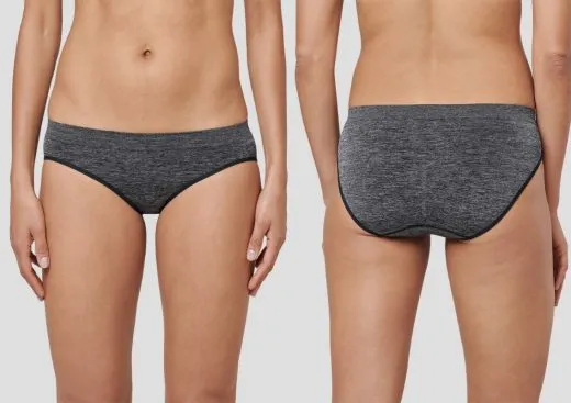 Women Tai Slip SCHIESSER Active Seamless Light - dark grey