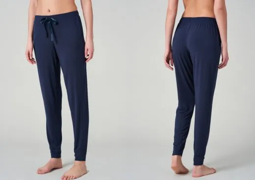 Ladies' Lounge Trousers SCHIESSER Mix & Relax - blue Ladies' Lounge Trousers SCHIESSER Mix & Relax - blue