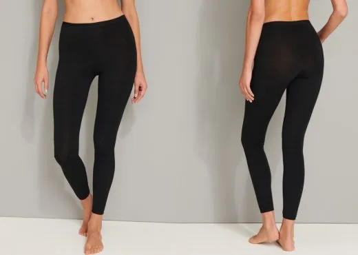 Women Leggings SCHIESSER Personal Fit - black Women Leggings SCHIESSER Personal Fit - black