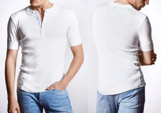 Men's T-Shirt 1/2 SCHIESSER REVIVAL Karl-Heinz - white Men's T-Shirt 1/2 SCHIESSER REVIVAL Karl-Heinz - white