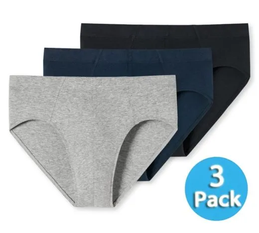 3-Pack Men's Supermini Brief SCHIESSER 95/5 -multicolor 3-Pack Men's Supermini Brief SCHIESSER 95/5 -multicolor
