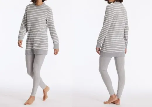 Ladies pajamas long with leggings SCHIESSER Casual Essentials Ladies pajamas long with leggings SCHIESSER Casual Essentials
