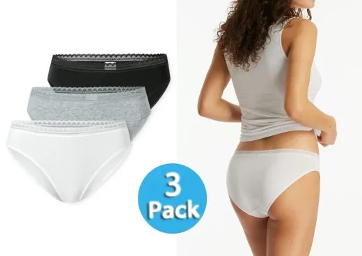 3-Pack Women's Rio Briefs SCHIESSER Modern Multipacks