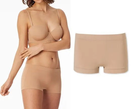 SCHIESSER Women's Shorts Unique Micro - Beige