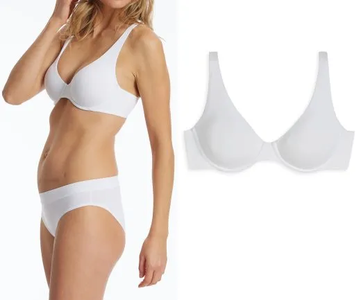 SCHIESSER Women's Underwired Bra Unique Micro - White