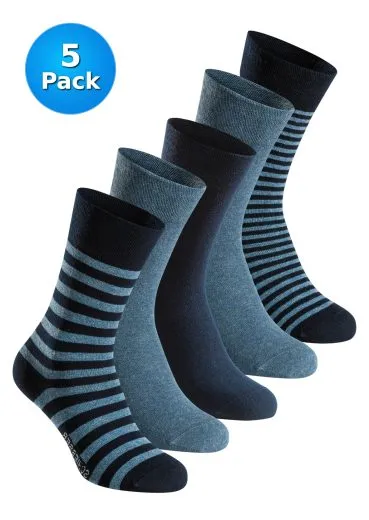 SCHIESSER Men's Socks 5-Pack Bluebird - Multicolour SCHIESSER Men's Socks 5-Pack Bluebird - Multicolour