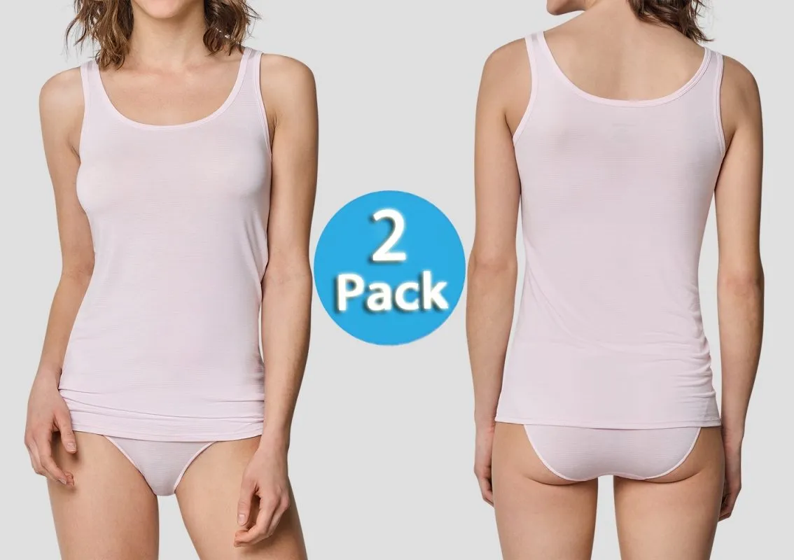 2-Pack Women Shirt Sleeveless Schiesser Modal Essentials 2-Pack Women Shirt Sleeveless Schiesser Modal Essentials