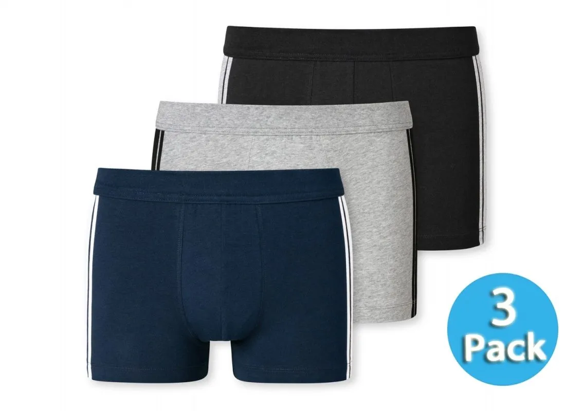 3-Pack of Men's Boxer Briefs SCHIESSER 95/5 - multicolor 3 3-Pack of Men's Boxer Briefs SCHIESSER 95/5 - multicolor 3