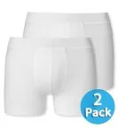 2er Pack Jungen Shorts Schiesser 95/5 - weiß
