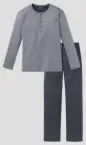 SCHIESSER Pyjama 1/1 Ebony Nr. 2 – view 2