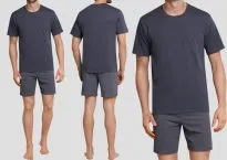 SCHIESSER Pyjama 1/2 Ebony