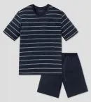 Men Pyjama short SCHIESSER Dark Saphire – view 2