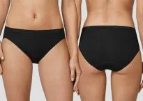 Women Rio-Slip Schiesser Luxury - black