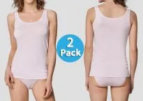 2-Pack Women Shirt Sleeveless Schiesser Modal Essentials