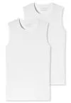 2-Pack Men's Vest Top SCHIESSER 95/5 - white – view 3
