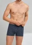 Men's Boxer Briefs SCHIESSER 1875 - dark blue – view 2