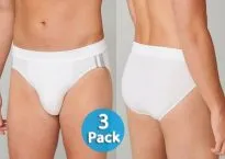 3-Pack of Men's Rio Briefs SCHIESSER 95/5 - white