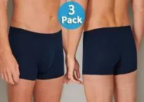 3er Pack Männer Shorts SCHIESSER 95/5 - dunkelblau