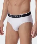 3-Pack Men's Rio Briefs SCHIESSER 95/5 - white – view 4