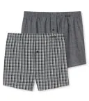 2-Pack of Men's Boxer Shorts SCHIESSER Essentials - black – view 3